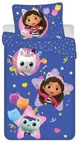 Gabi babaháza Meowgical ágyneműhuzat 140×200cm, 63×63 cm microfibre