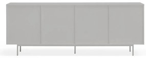 Szürke alacsony komód 211x80 cm Sierra – Teulat