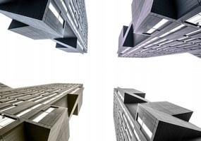 Poszter 66,5x46,5cm Régi adótorony, Assaf Frank