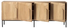 Komód Oak Stairs 200 cm, világos - Ethnicraft