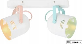 Mennyezeti spot lámpa spot reflektor 2x E14 fehér Minuet 7013 Rabalux