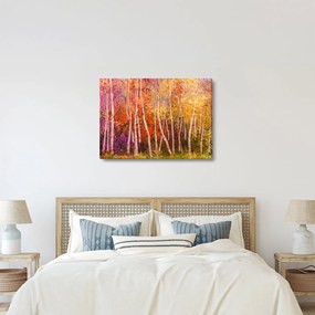 Egy kép egy színes erdőről (70x50 cm)