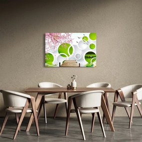 Kép - móló a tó felett (90x60 cm)