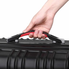 monzana® Fekete 4 részes utazóbőröndök készlete