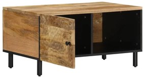 tömör mangófa dohányzóasztal 80 x 50 x 40 cm