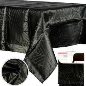 Abrosz Levelek sötétzöld üveg dekorációs zöld 220x150 cm