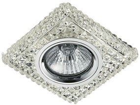 Prezent ELEGANT DOUBLE LIGHT 71096 Beépíthető spotlámpa 1x50W/GU10|1x3W/LED 380lm IP20