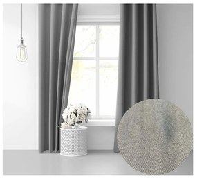 Szürke sötétítő függöny nem teljes sötétítéssel 250x100 cm - Mila Home