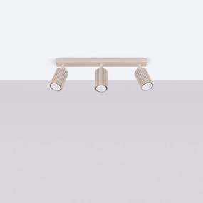 Szürkésbarna fém spotlámpa 6,5x45 cm Gleam – Sollux