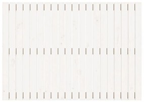 fehér tömör fenyőfa fali fejtámla 127,5 x 3 x 90 cm