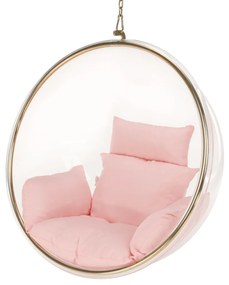 Bubble arany-rózsaszín függőfotel