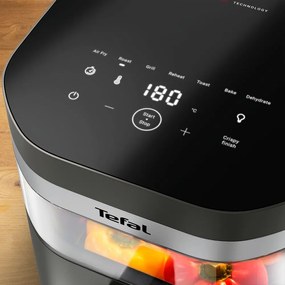 Sötétszürke forrólevegős fritőz Infrared EY832HE0 – Tefal