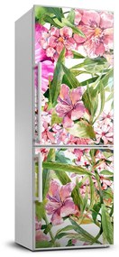 Hűtő matrica Trópusi virágok FridgeStick-70x190-f-120878549