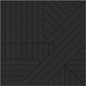 ÁTLÓS FEKETE 60x60 MDF FALPANEL 17MM