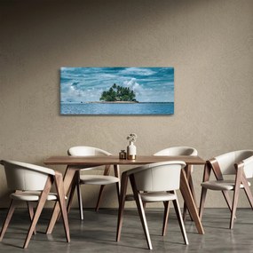 Kép - sziget a tengeren (120x50 cm)