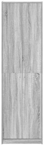 Szürke Sonoma Szekrény 55x25x189 cm Szerelt fa