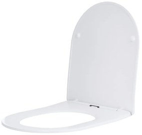 Gamma Magro, WC ülőke 438x361mm duroplasztból, lassan záródó, fehér, GMA-MAGRO