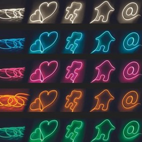 NEON LED szalag 5m, 48W, 24V, 4000K, IP65 védelem