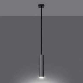 Sollux SL.1204 - Csillár zsinóron LAGOS 1xGU10/10W/230V króm