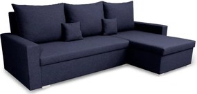 MONDI Kinyitható sarokkanapé Sötétkék