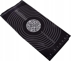 Nagy Szilikon asztal XXL 45x64 cm Fekete