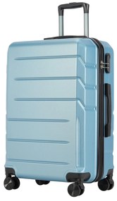 BONTOUR “SPINNER” közepes Duplakerekes Gurulós bőrönd, jégkék