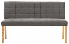 szürke bársony pad 140 cm