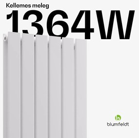 Blumfeldt Ontario radiátor 180x45 Teljesítmény 1364 W