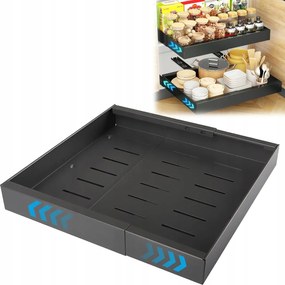 teleszkópos fiók, kihúzható polcok Szénacél konyhaszekrényekhez