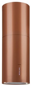 Klarstein Beretta, sziget páraelszívó, Ø 35 cm, légkeringetés, 519 m³/ó, LED, réz