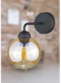 Fali lámpa MELLE BLACK 1xE27/60W/230V