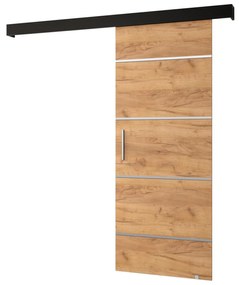 Tolóajtó 80 cm Slavdro 4 (arany craft + matt fekete). 1108828