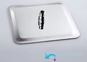 Falba süllyesztett zuhanypanel EYN PT23979 esőztető funkcióval és LED-világítással, króm és ezüst kivitelben