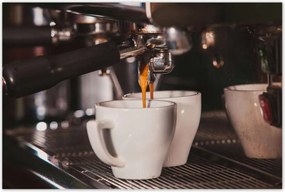 Poszterek 120x80 Eszpresszó kávéfőzés