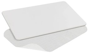 Fehér kovaföld fürdőszobai kilépő 39x60 cm Simi – Wenko