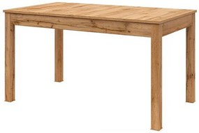 Asztal Boston 299Wotan tölgy, 76x80x140cm, Hosszabbíthatóság, Laminált forgácslap, Laminált forgácslap