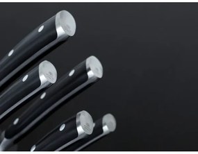 Wüsthof CLASSIC IKON 7 részes konyhai késkészlet állvánnyal, jasan/fekete