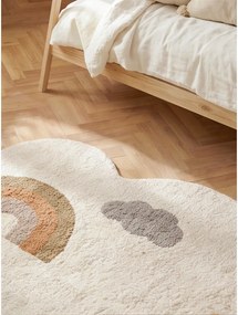 Krémszínű mosható-kézi szövésű pamut gyerek szőnyeg 140x200 cm Snuggle Willy – Hanse Home