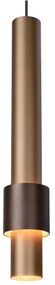 Lucide 24402/15/96 - LED Dimmelhető csillár zsinóron MARGARY 3xLED/4W/230V réz