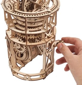 Ugears - 3D fa mechanikus puzzle Óraszerkezet tourbillonnal