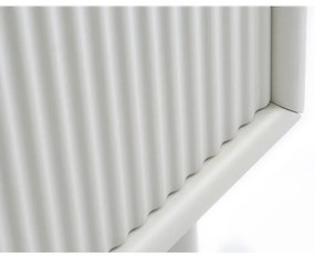 Szürke szekrény 100x125x40 cm Palma – Unique Furniture