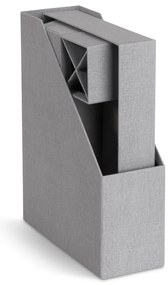 Karton rendszerező szett 4 db-os Hugo Canvas Paper Laminate – Bigso