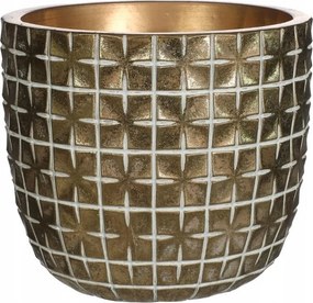 Trendi kaspó fedél Arany 12cm glamour