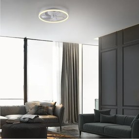 JUST LIGHT. 14624-16 - LED mennyezeti ventilátor világítással RITA LED/22W/230V + távirányító