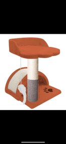 Macska fa székkel