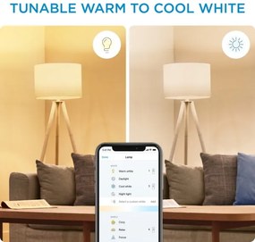 KÉSZLET 2x LED Dimmelhető izzó C37 E14/4,9W/230V 2700-6500K CRI 90 Wi-Fi - WiZ