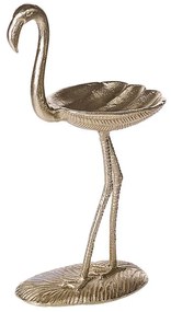 Arany flamingós dekorfigura SANEN Beliani