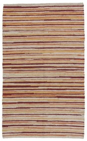 Vastag szőnyeg gyapjúból Rustic 90x150 szövött rongyszőnyeg