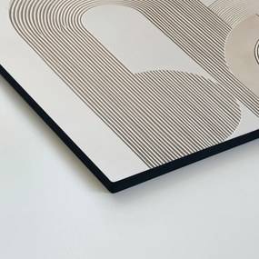 DUBLEZ | Strukturált fa kép - Ív