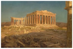 Kép - Frederic Edwin Church, The Parthenon, reprodukciók (90x60 cm)